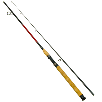149-112 СПИННИНГ AZOR FISHING "УЛЬТРА РЕД", ШТЕКЕРНЫЙ, ФАЙБЕРГЛАСС, 2, 4М, ТЕСТ 10-30ГР