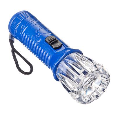 198-044 ЧИНГИСХАН ФОНАРИК МИНИ 1 LED, 3XAG3, ПЛАСТИК, 10Х3 СМ
