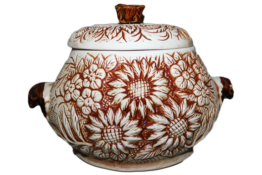 2154 Супница "Ромашка" шамот
