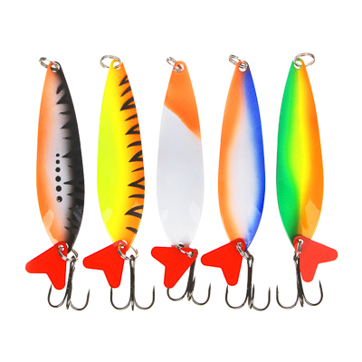 145-137 БЛЕСНА AZOR FISHING ФЛИМ МИННОУ КОЛЕБЛЮЩАЯСЯ, ЦВЕТ КИСЛОТНЫЙ, 18ГР.