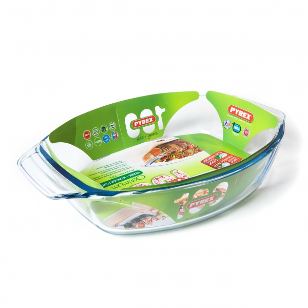 411B000 Блюдо Pyrex Irresistible 35х24см овальное