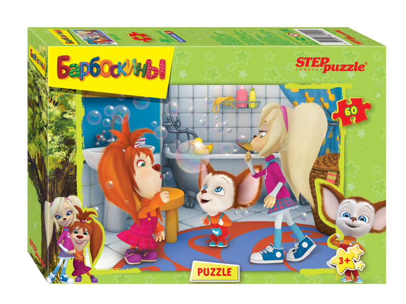 81119 Мозаика "puzzle" 60 "Барбоскины" (Мельница)