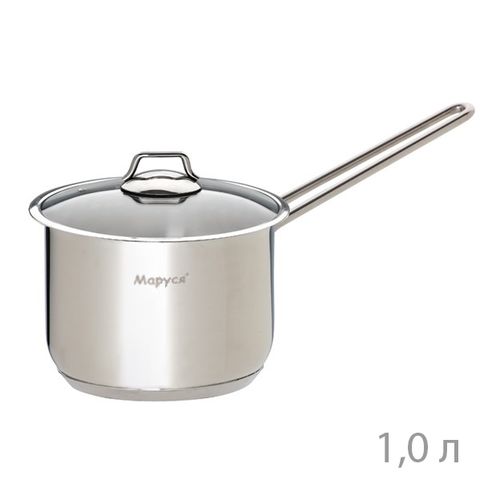 Ковш 1 л, 12х8 см, стекл. кр.