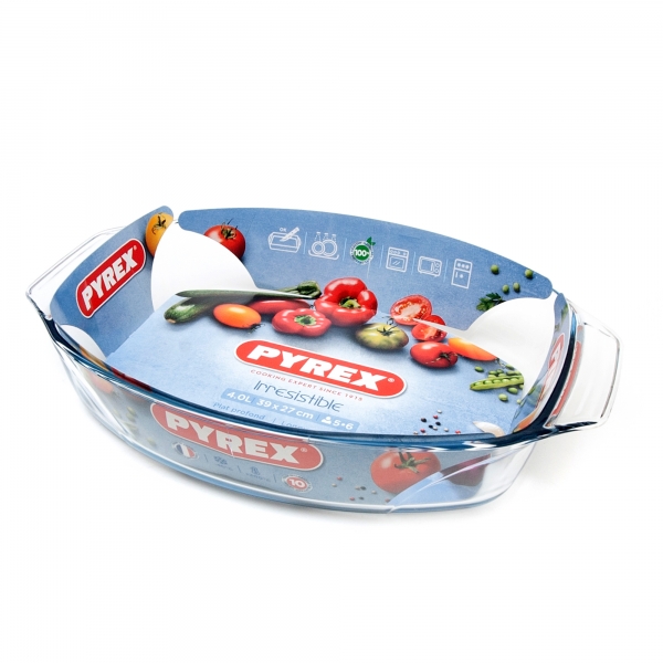 412B000 Блюдо Pyrex Irresistible 37х27см овальное 