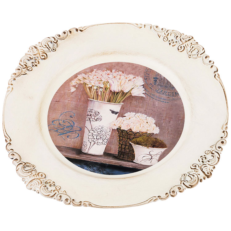 106-518 Поднос коллекция "старинный прованс" 33x33 см