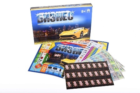 Настольная игра "Бизнес2" в коробке (МТ12028)