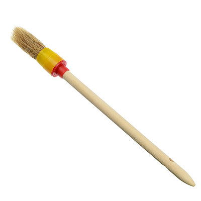 682-034 HEADMAN КИСТЬ КРУГЛАЯ В ПЛАСТ. КОРПУСЕ НАТ. ЩЕТИНА № 2 (20ММ)