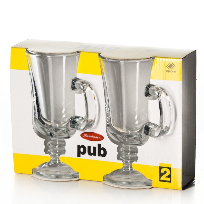 Pub" наб. 2-х закалённых кружек IRISH COFFEE  250мл 55341 TMP