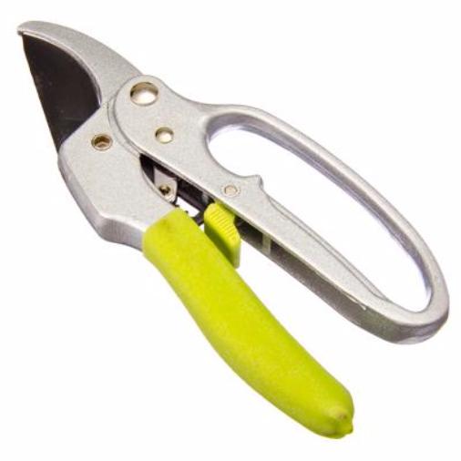 186-003 INBLOOM Секатор садовый усиленный, сталь, ручки из алюминия, 20,5см