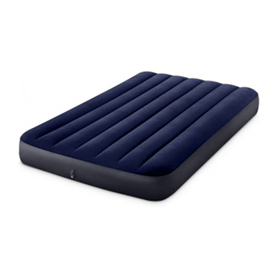 108-043 КРОВАТЬ НАДУВНАЯ, FIBER-TECH, 137Х191Х25 СМ, INTEX "CLASSIC DOWNY ФУЛ", 64758