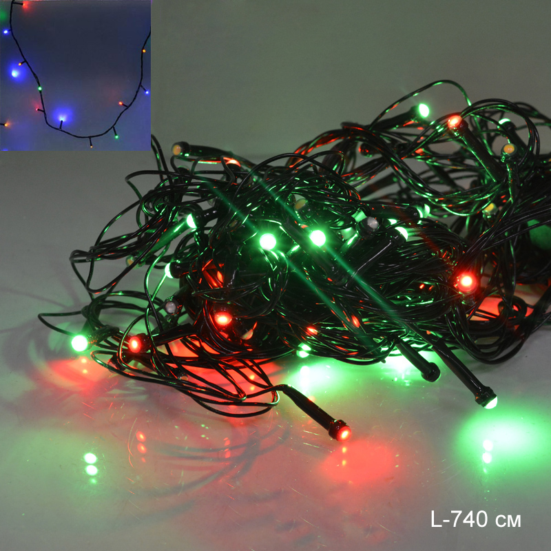 640703 Гирлянда 7,4 м / 100L LED-1 /