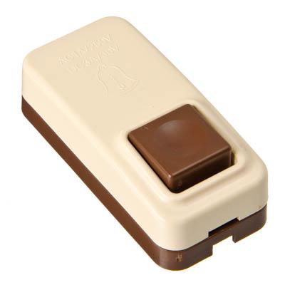 КНОПКА ЗВОНКА, ПЛАСТИК, AC 1A/250V, DC 3A/30V