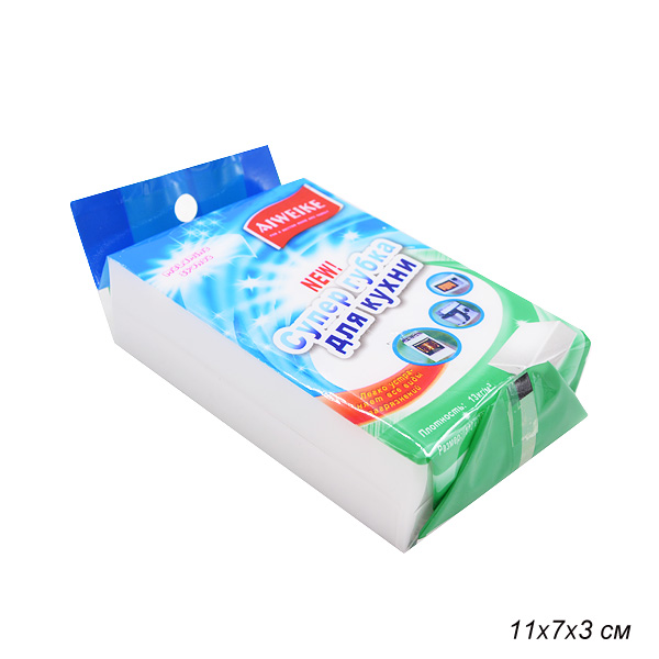 589352 Губка меламиновая 11х7х3 см