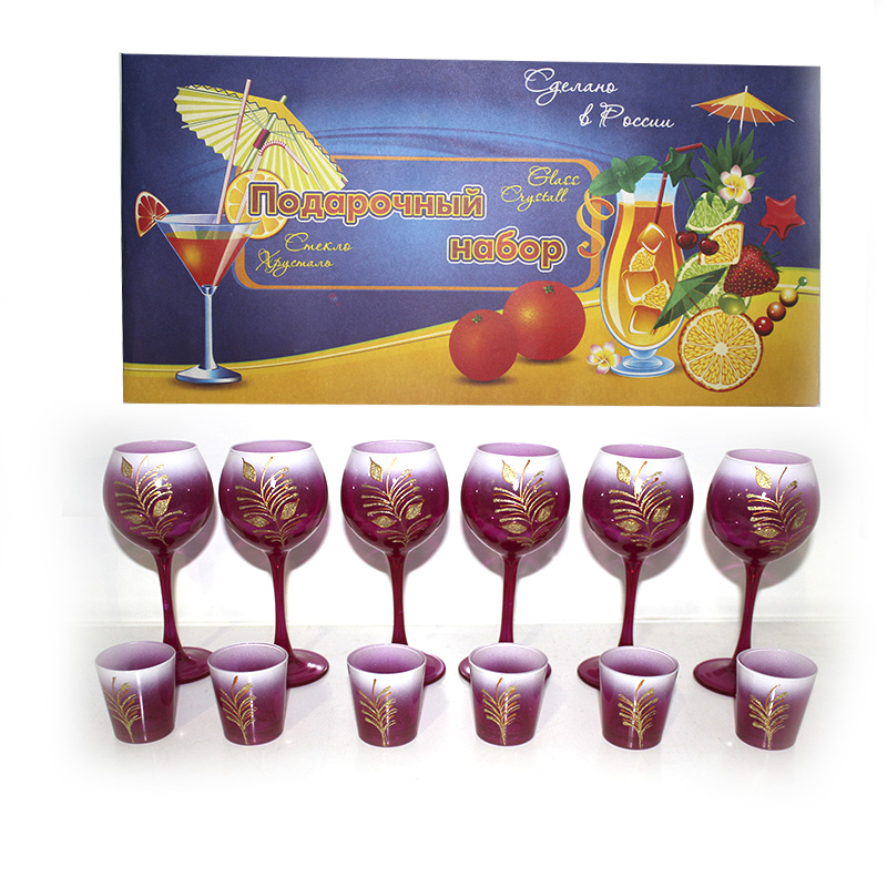 014 Фужер, стопка ветка к.