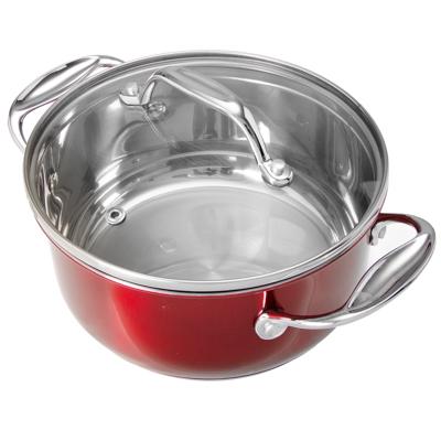 822-003 VETTA Maryland Кастрюля 1,7л, со стекл.крышкой, 18х8,5см, индукция