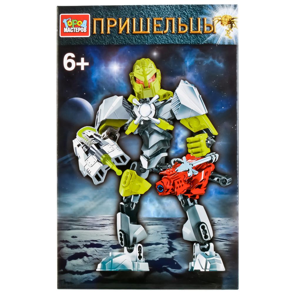 КОНСТРУКТОР "ГОРОД МАСТЕРОВ" ПРИШЕЛЬЦЫ, 51ДЕТ. В РУСС. КОР. LL-9523-R
